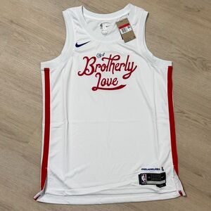 Nike City Of Brotherly Love NBA Jersey (Philadelphia 76ers) New Size Large